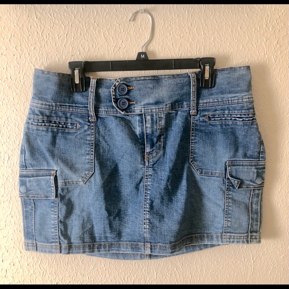 No Boundaries Denim skirt